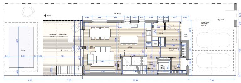 Obra Nueva. Vivienda Unifamiliar y piscina        C/ San Joaquín, 3B. Pinto